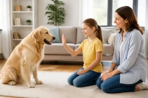 dog training for kids featured image