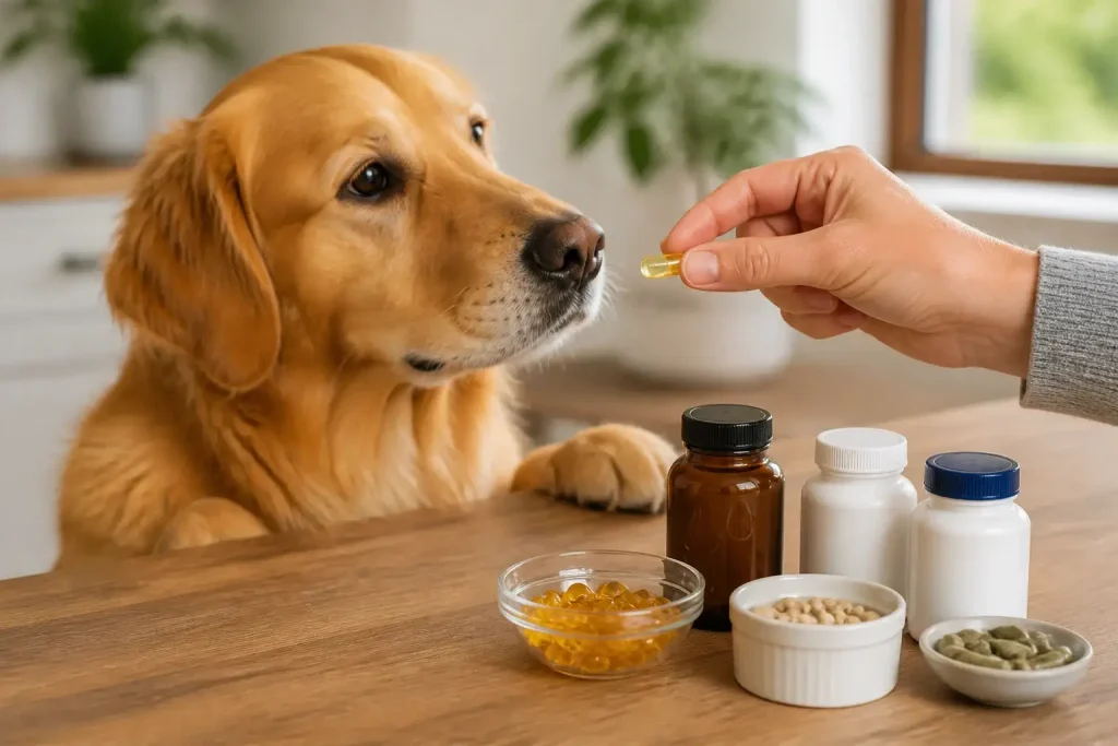 dog vitamins and supplements featured image