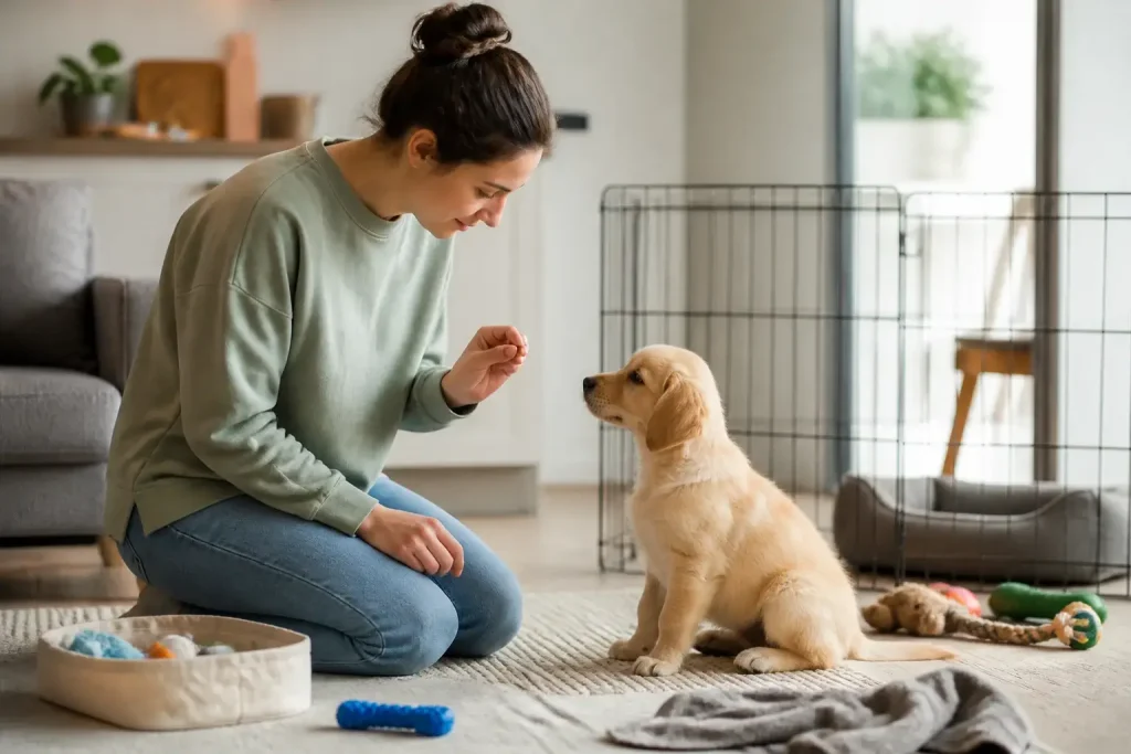 puppy behavior management featured image