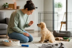 puppy behavior management featured image