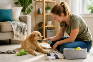 puppy behavior management featured image